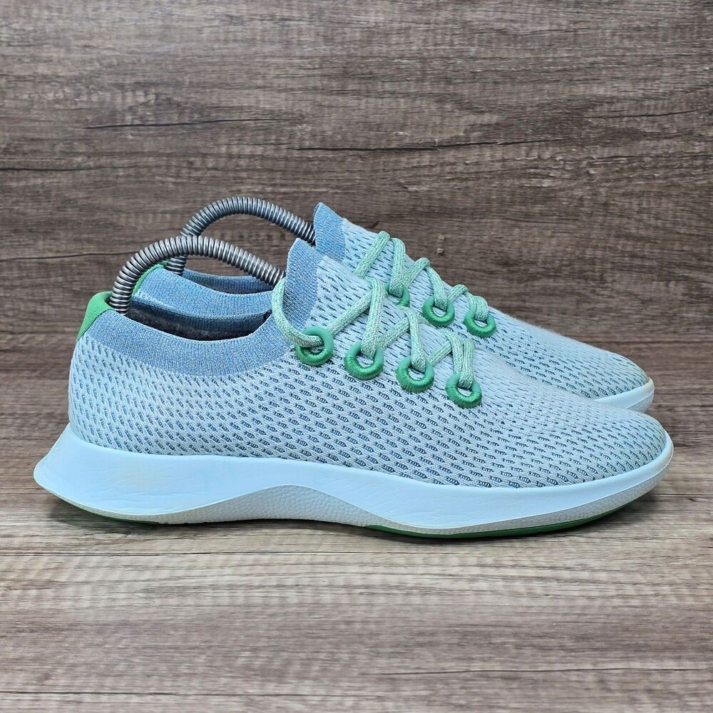 Allbirds Tree Dasher Women's Size 9 Mint Green Athletic Running Shoes